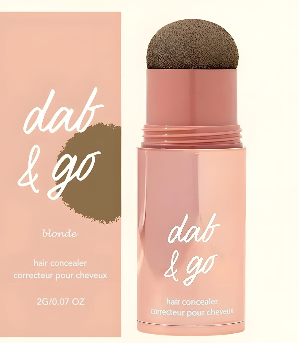 Hårconcealer i nuancen blond med æske