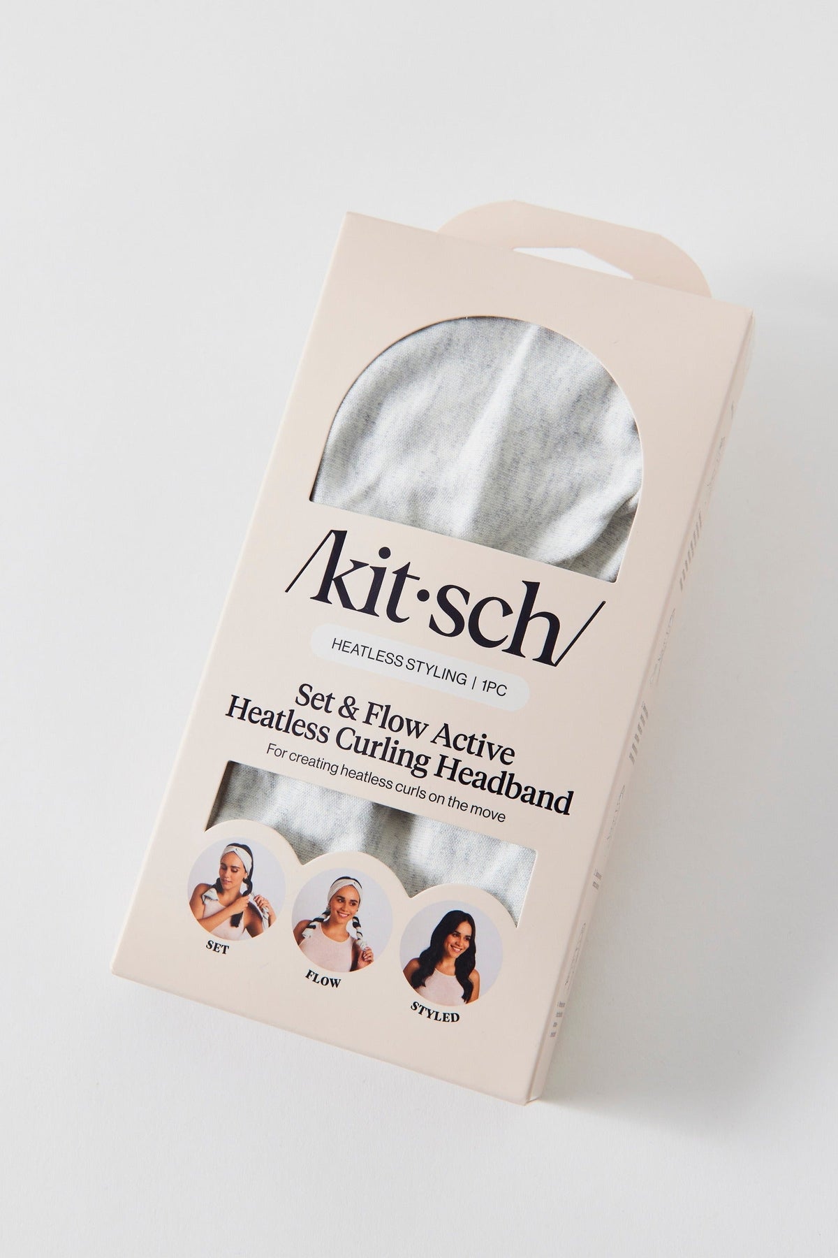 Emballagen til Kitsch Set & Flow Heatless Curling Headband